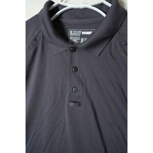 5.11‎ Tactical Performance Short Sleeve Polo Storm Dark Gray Size Large